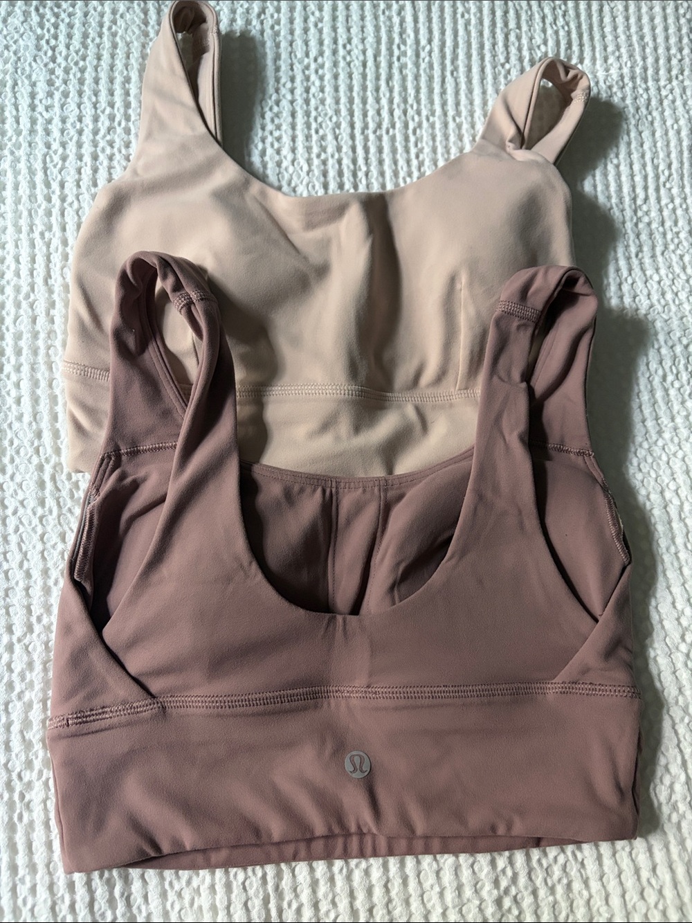 lululemon athletica Scoop Neck Sports Bras - Blush & Mauve
